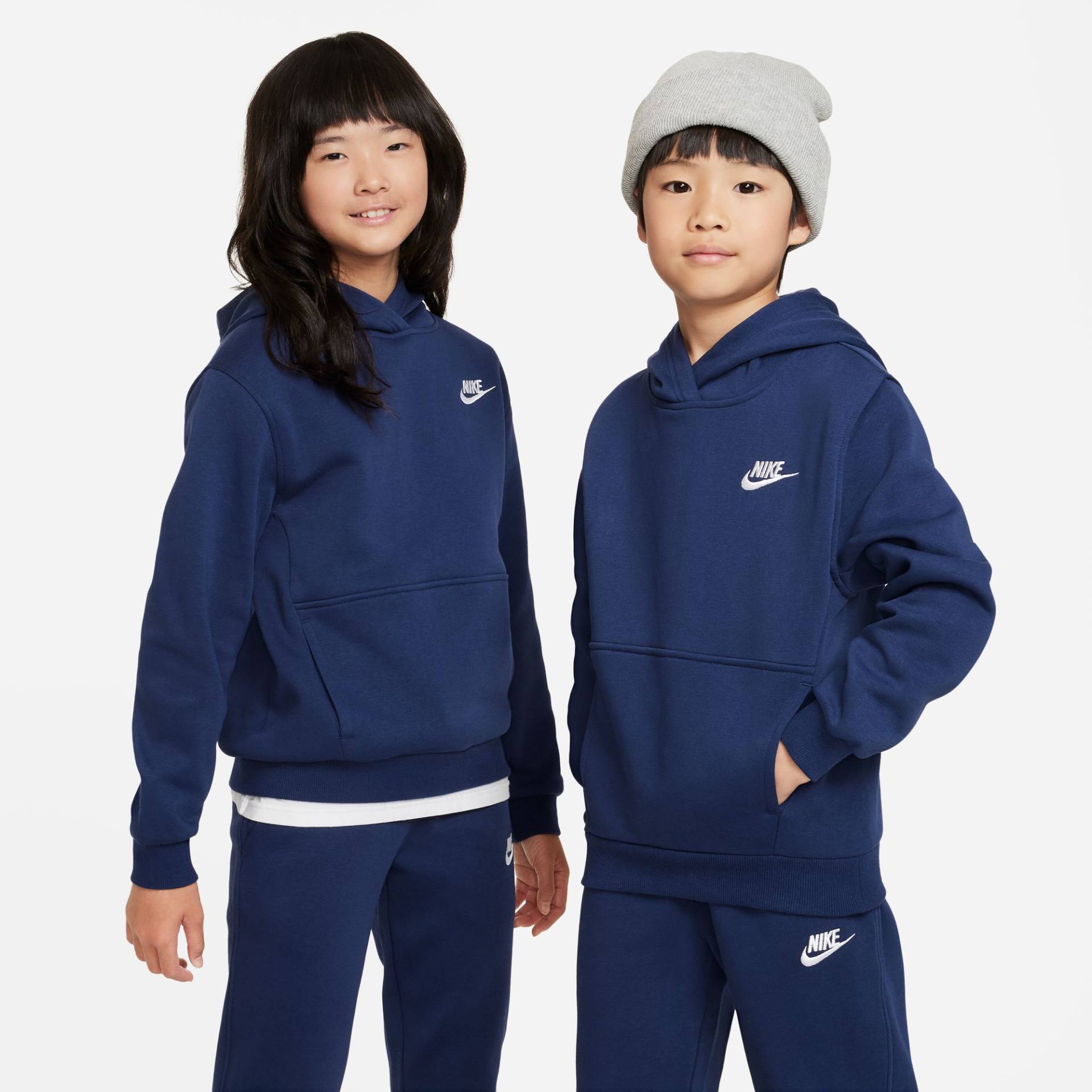 Nike Sportswear Kapuzensweatshirt "Nike Sportswear Club Fleece Big Kids Pullover Hoodie" von Nike Sportswear