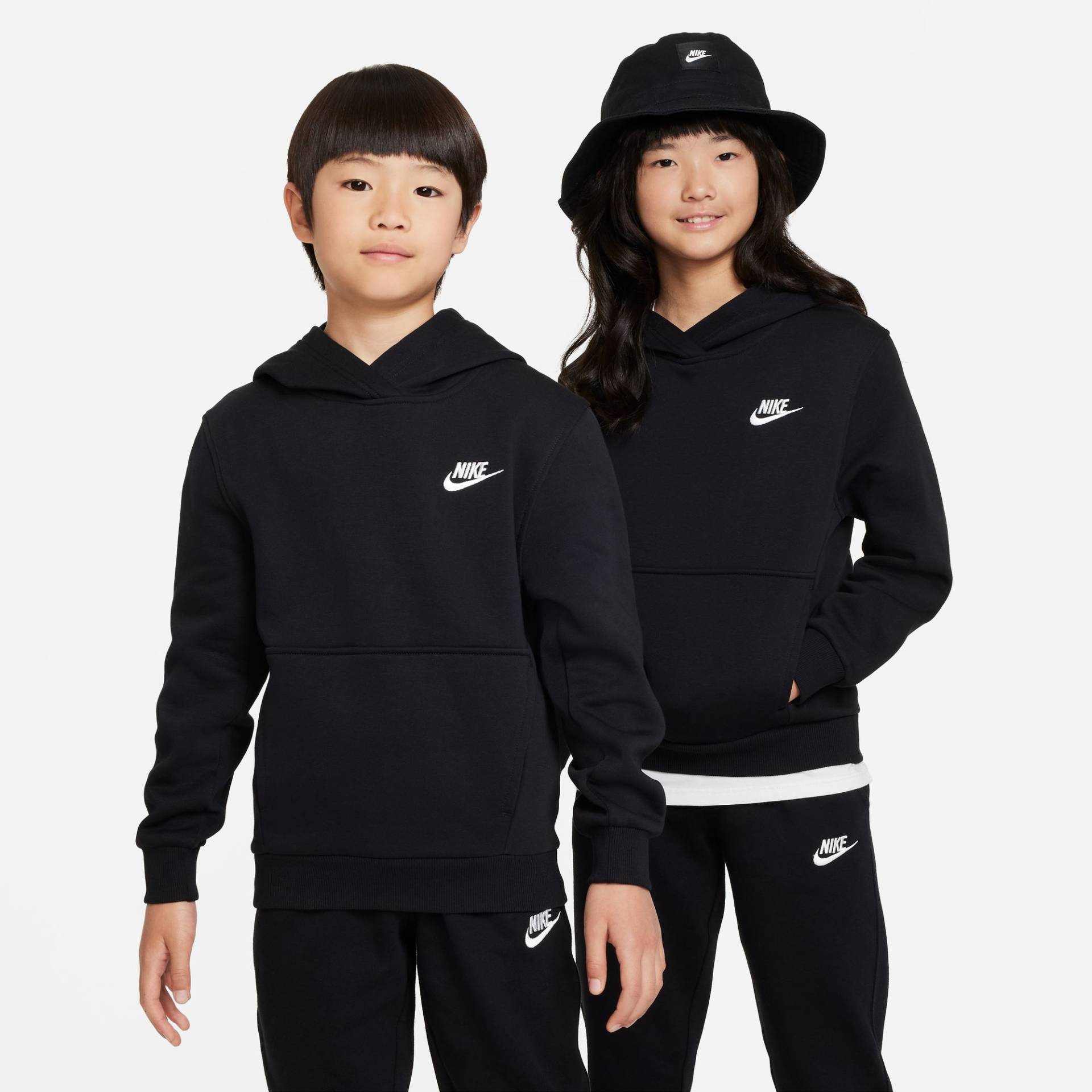 Nike Sportswear Kapuzensweatshirt "Nike Sportswear Club Fleece Big Kids Pullover Hoodie" von Nike Sportswear