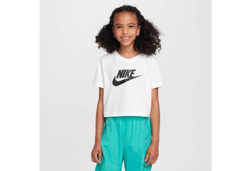 Nike Sportswear Laufshirt Nike Sportswear Big Kids' (Girls) Cropped T-Shirt (1-tlg) von Nike Sportswear
