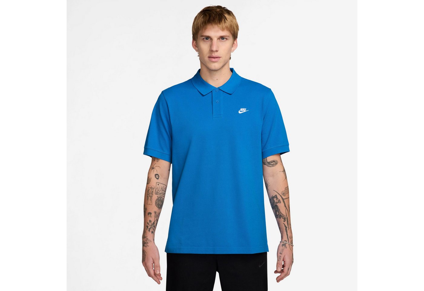 Nike Sportswear Poloshirt M NK CLUB SS POLO PIQUE (1-tlg) von Nike Sportswear