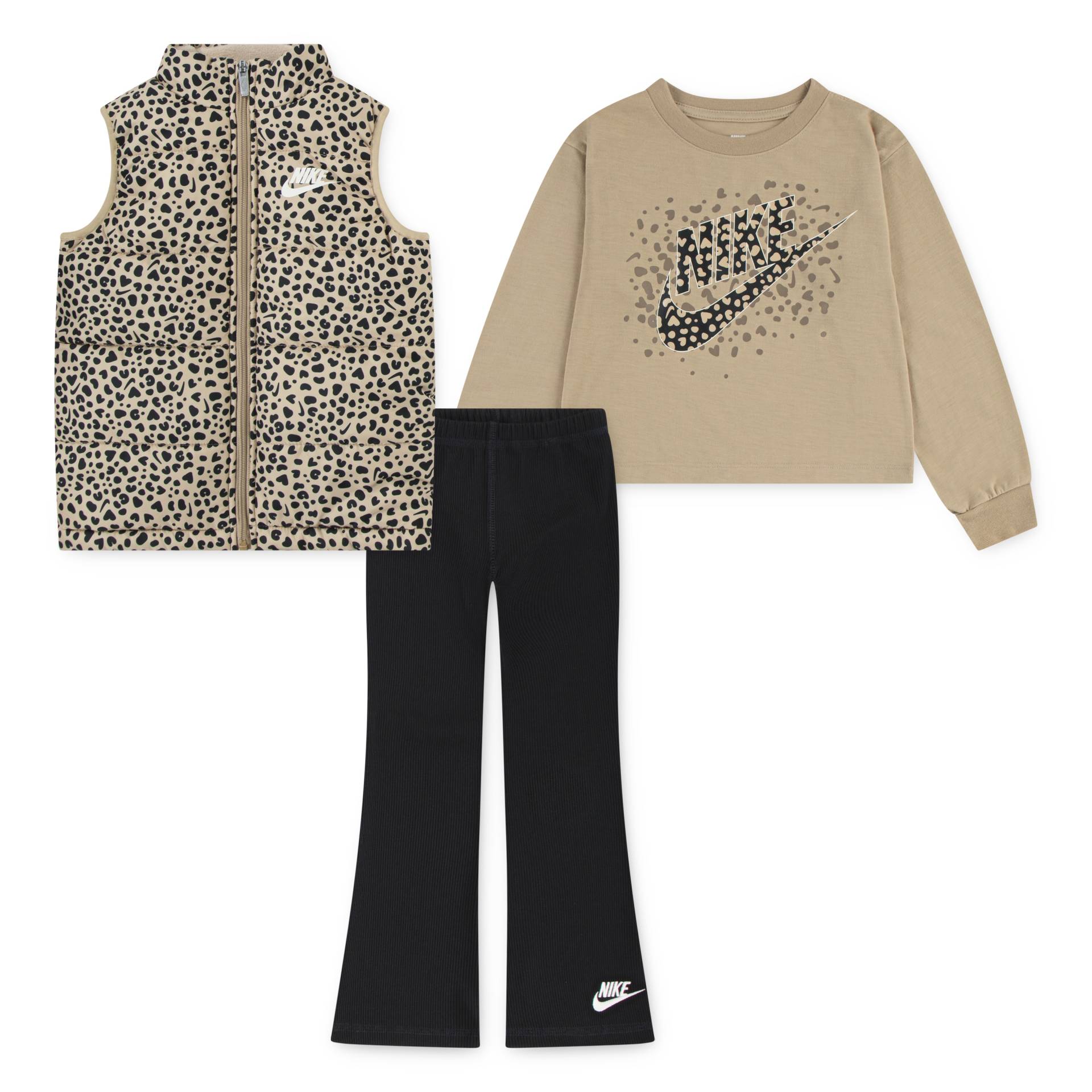Nike Sportswear Shirt & Leggings "NKG WILD WARMTH 3PC VEST SET" 3 Stk. tlg. für Kinder von Nike Sportswear