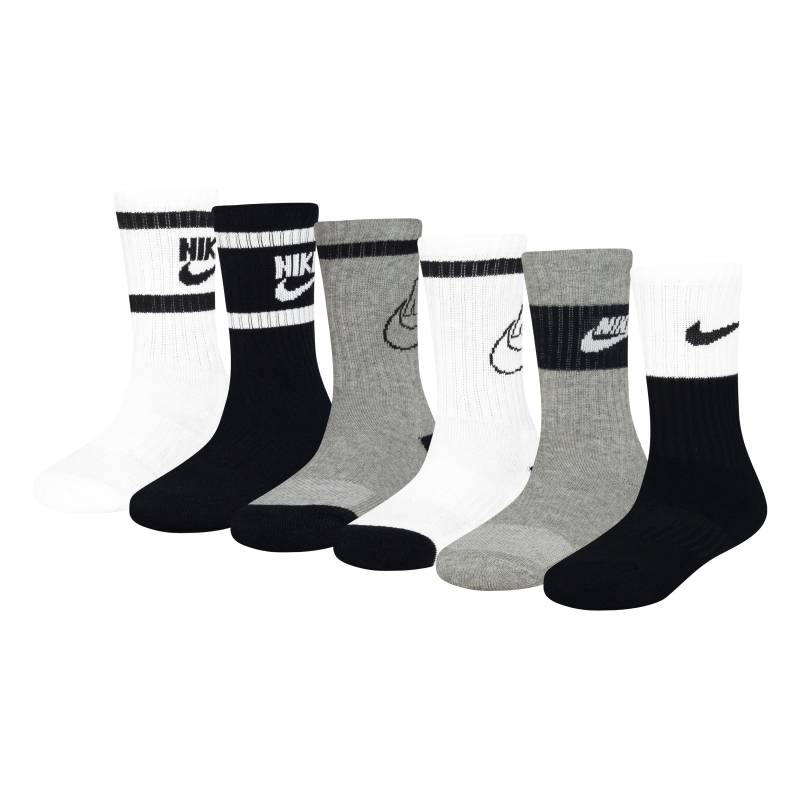 Nike Sportswear Socken "NHN NSW RETRO 6PK CREW" 6 Stk. tlg. für Kinder Gr. 27 - 34,5 von Nike Sportswear