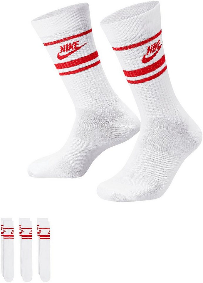 Nike Sportswear Sportsocken Everyday Essential Crew Socks (Pairs) (Packung, 3-Paar) von Nike Sportswear