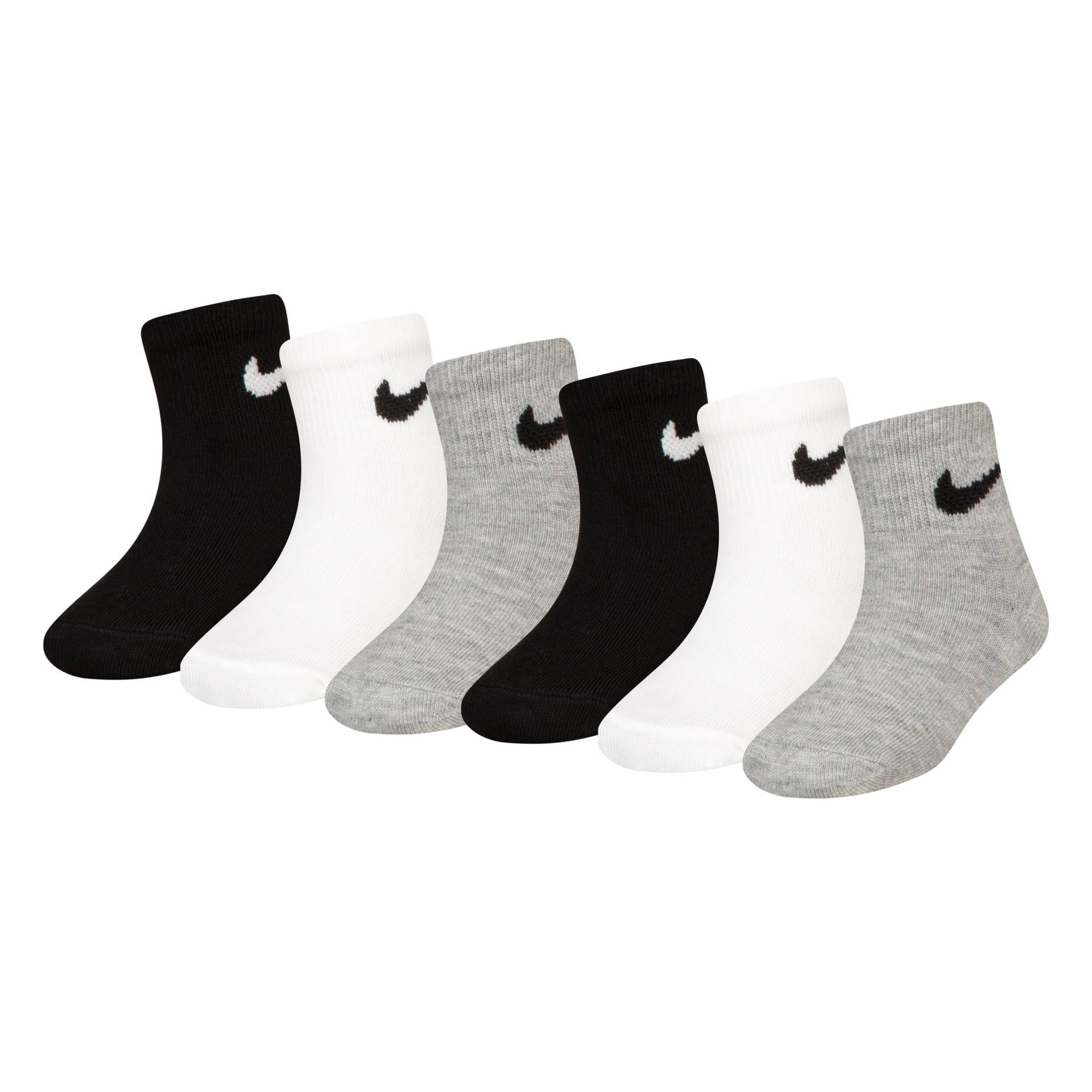 Nike Sportswear Sportsocken "NHN NIKE BASIC PACK QUARTER" Packung, 6 Stk. tlg. für Kinder (4-5 Jahre) von Nike Sportswear