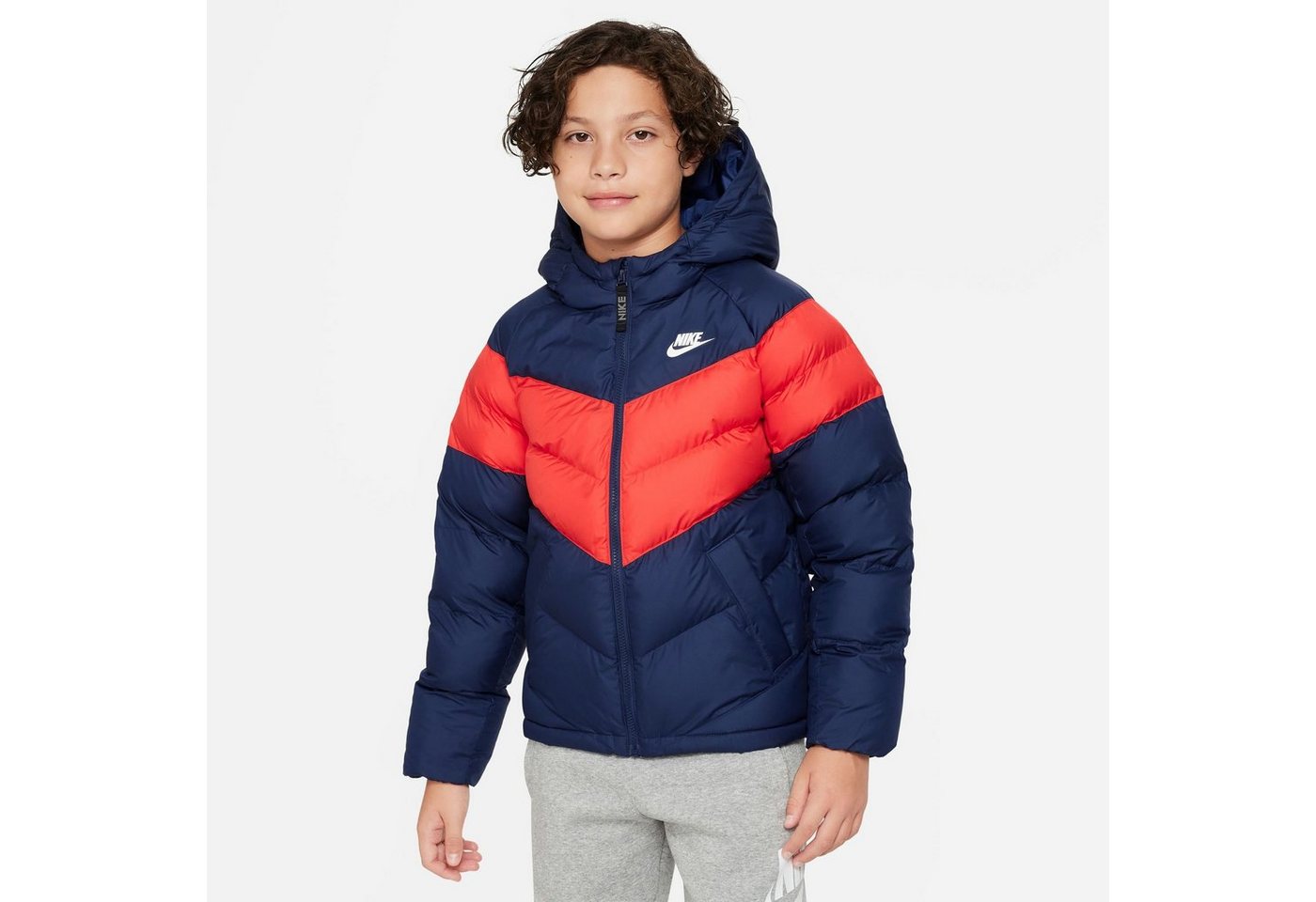 Nike Sportswear Steppjacke K NSW SYN FL HD JCKT - für Kinder von Nike Sportswear