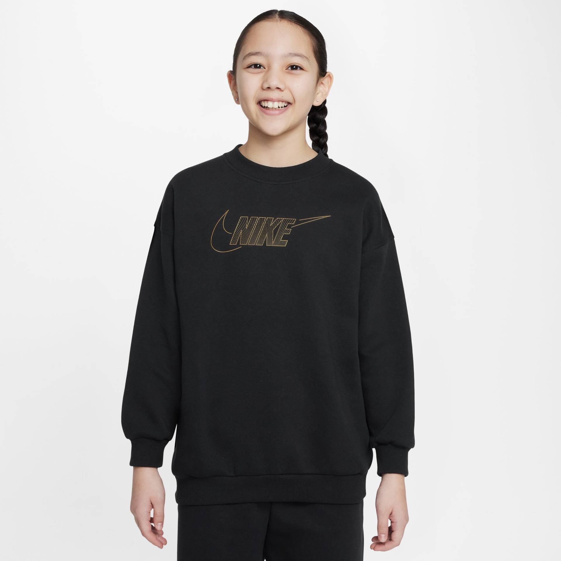 Nike Sportswear Sweatshirt "CLUB FLEECE BIG KIDS (GIRLS) CREWNECK TOP" von Nike Sportswear