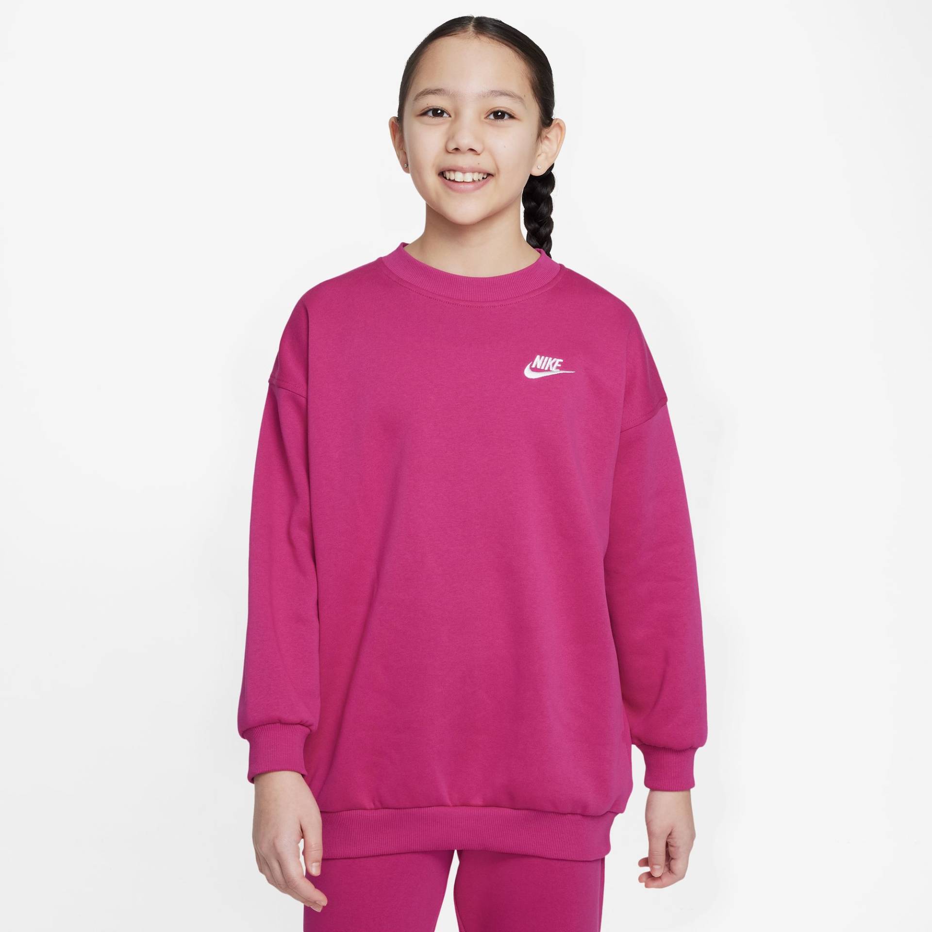 Nike Sportswear Sweatshirt "CLUB FLEECE BIG KIDS (GIRLS) OVERSI" von Nike Sportswear