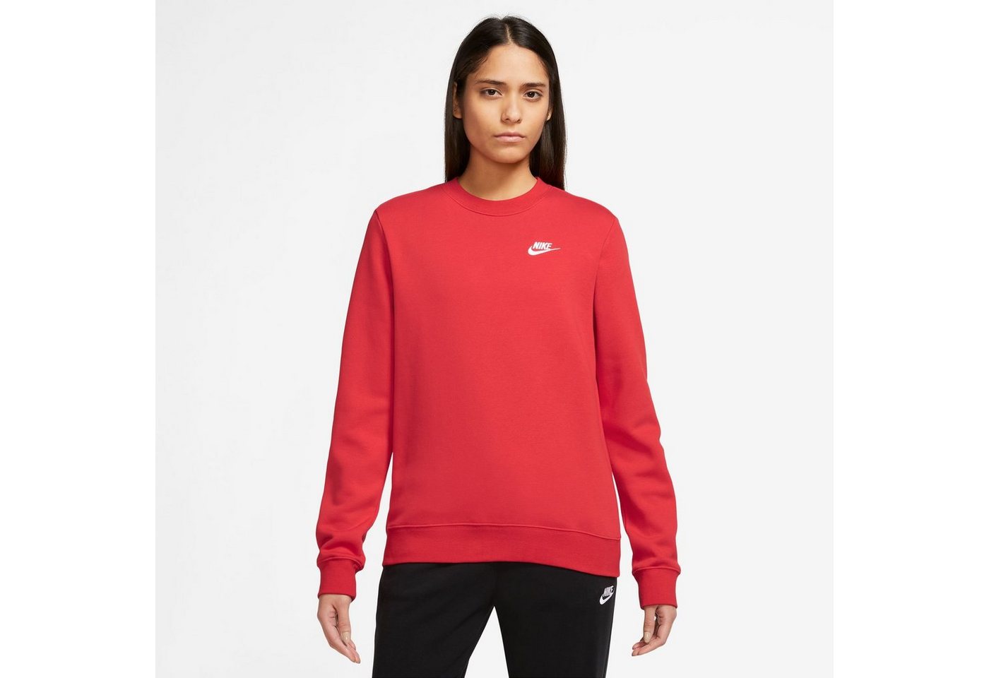 Nike Sportswear Sweatshirt CLUB FLEECE WOMEN'S CREW-NECK SWEATSHIRT von Nike Sportswear