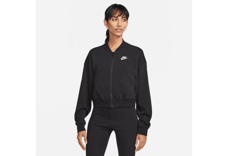 Nike Sportswear Sweatjacke CLUB FLEECE WOMEN'S OVERSIZED CROPPED FULL-ZIP JACKET von Nike Sportswear