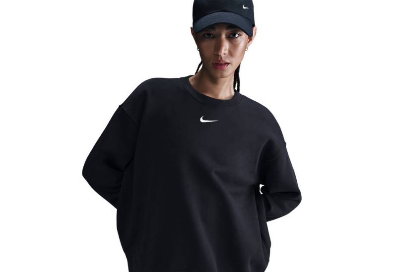 Nike Sportswear T-Shirt W NSW PHNX FLC OS LONG CREW Oversize Sweatshirt von Nike Sportswear