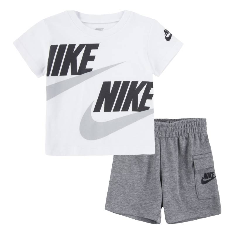 Nike Sportswear T-Shirt & Shorts "NKB B NSW HBR CARGO SHORT SET" 2 Stk. tlg. für Kinder von Nike Sportswear
