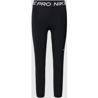 NIKE TRAINING Leggings mit elastischem Label-Bund in Black, Größe S von Nike Training