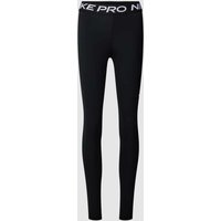 NIKE TRAINING Sportleggings mit elastischem Label-Bund Modell 'Pro 365' in Black, Größe XS von Nike Training