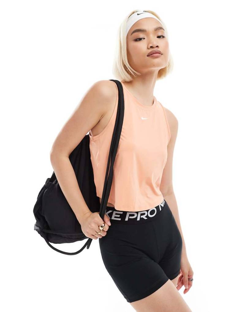 Nike - One Training Dri-FIT - Trägertop in Rosa von Nike Training
