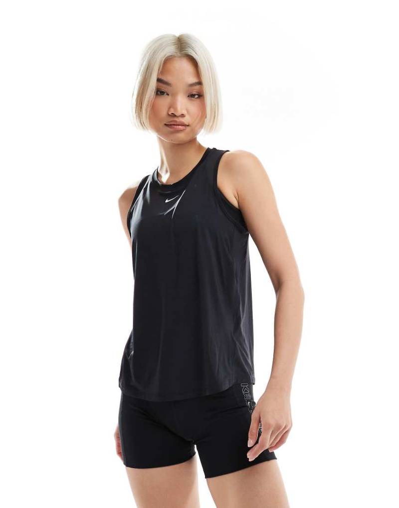 Nike - One Training - Dri-Fit Classic - Trägertop in Schwarz von Nike Training