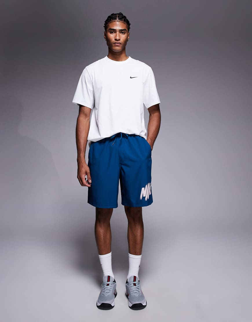 Nike Training - Form Dri-FIT - Shorts in Dunkelblau, 9 Zoll Schrittlänge Nike Training - Form Dri-FIT - Shorts in Dunkelblau, 9 Zoll Schrittlänge von Nike Training