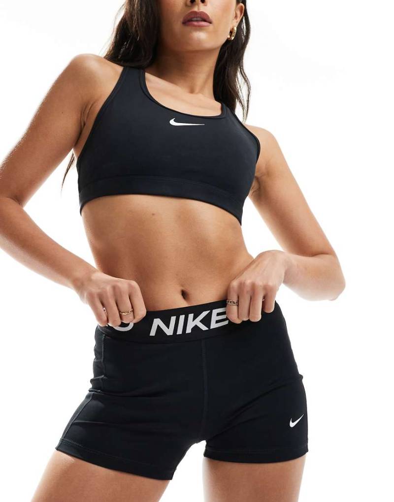 Nike - Pro Training 365 - Auslaufsichere Leggings-Shorts in Schwarz, 3 Zoll Schrittlänge von Nike Training