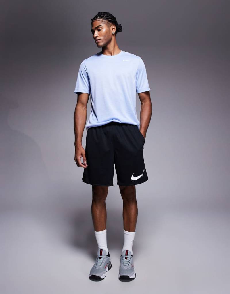 Nike Training - Totality Dri-FIT - Gestrickte Shorts in Schwarz, 7 Zoll Schrittlänge von Nike Training