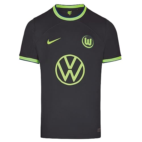 2022-2023 Wolfsburg Away Football Soccer T-Shirt Trikot von Nike