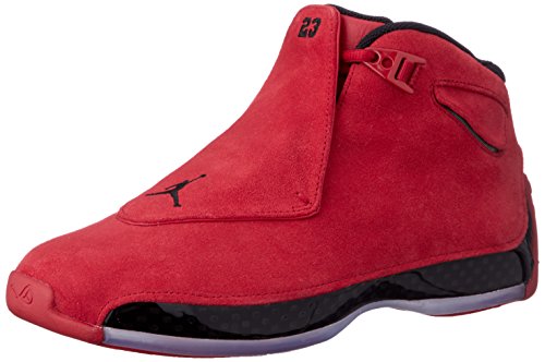 AIR JORDAN 18 Retro 'RED Suede' - AA2494-601 - Size 42.5-EU von Nike