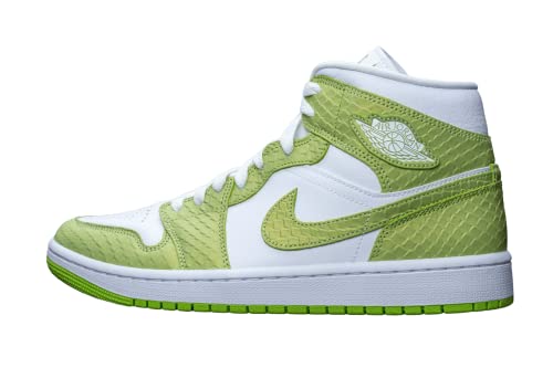 Air Jordan 1 Mid Green Python (W) DV2959-113 Maat 42,5, Groß, 42.5 EU von Nike
