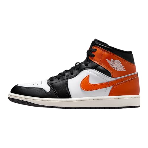 Air Jordan 1 Mid Herrenschuhe (Seestern/Weiß/Segel/Schwarz), Seestern/Weiß/Segel/Schwarz, 47 EU von AIR JORDAN