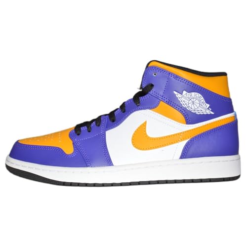 AIR JORDAN 1 Mid Lakers (2022) DQ8426-517 Size 43 von Jordan