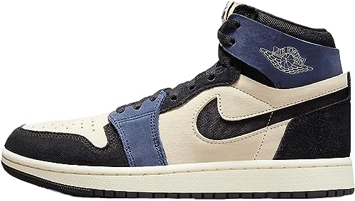 Air Jordan 1 Zoom Air CMFT Court Purple CT0979-505, Musselin/Schwarz-geschwärzt Blau, 42 EU von Jordan