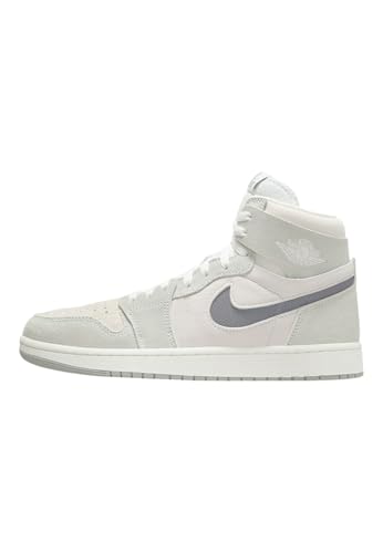 Nike Air Jordan 1 Zoom CMFT 2 Herrenschuhe (DV1307-120, SAIL/Legend Mittelbraun), Weiss/opulenter Garten, 46 EU von Jordan
