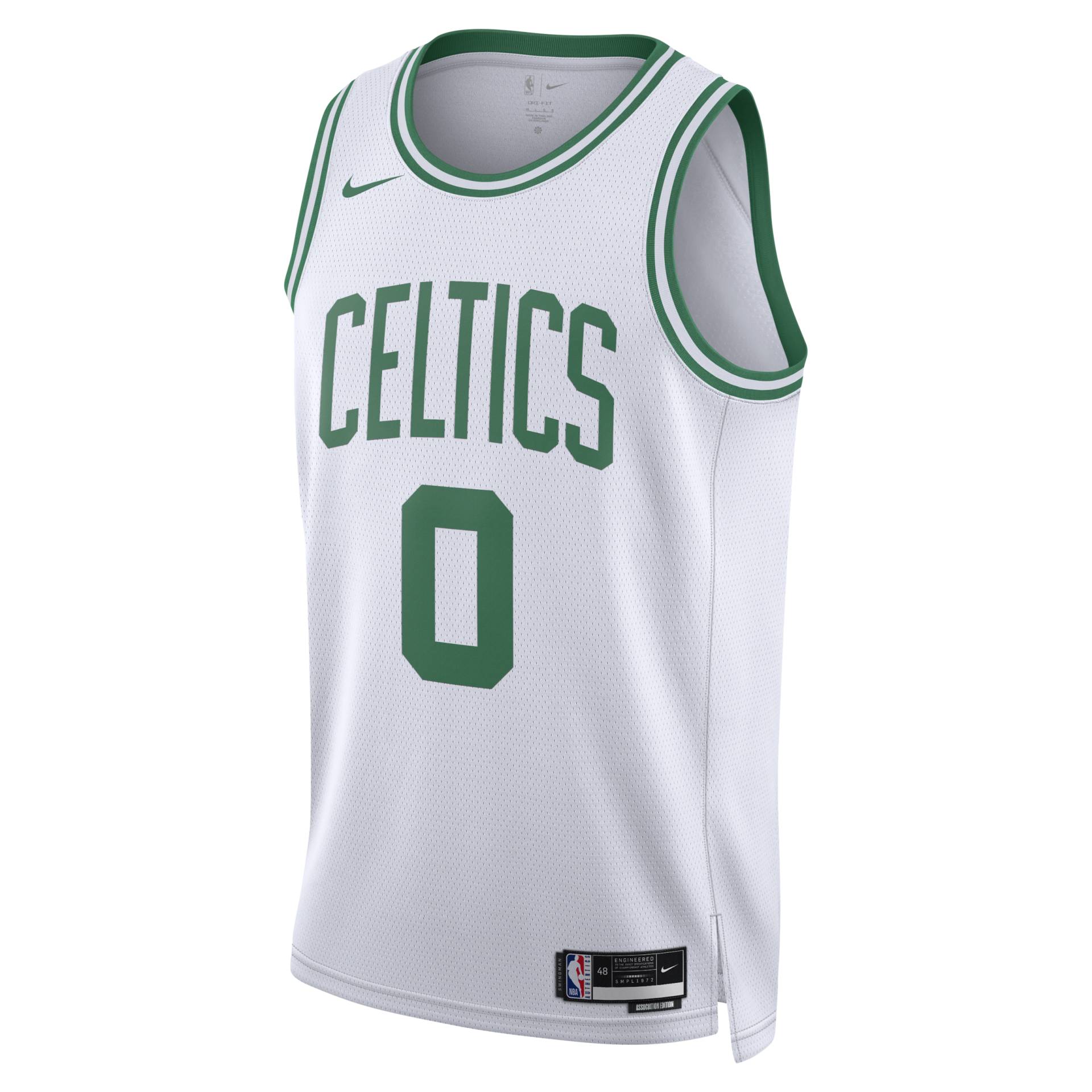 Boston Celtics Association Edition 2022/23 Nike Dri-FIT NBA Swingman Trikot für Herren - Weiß von Nike