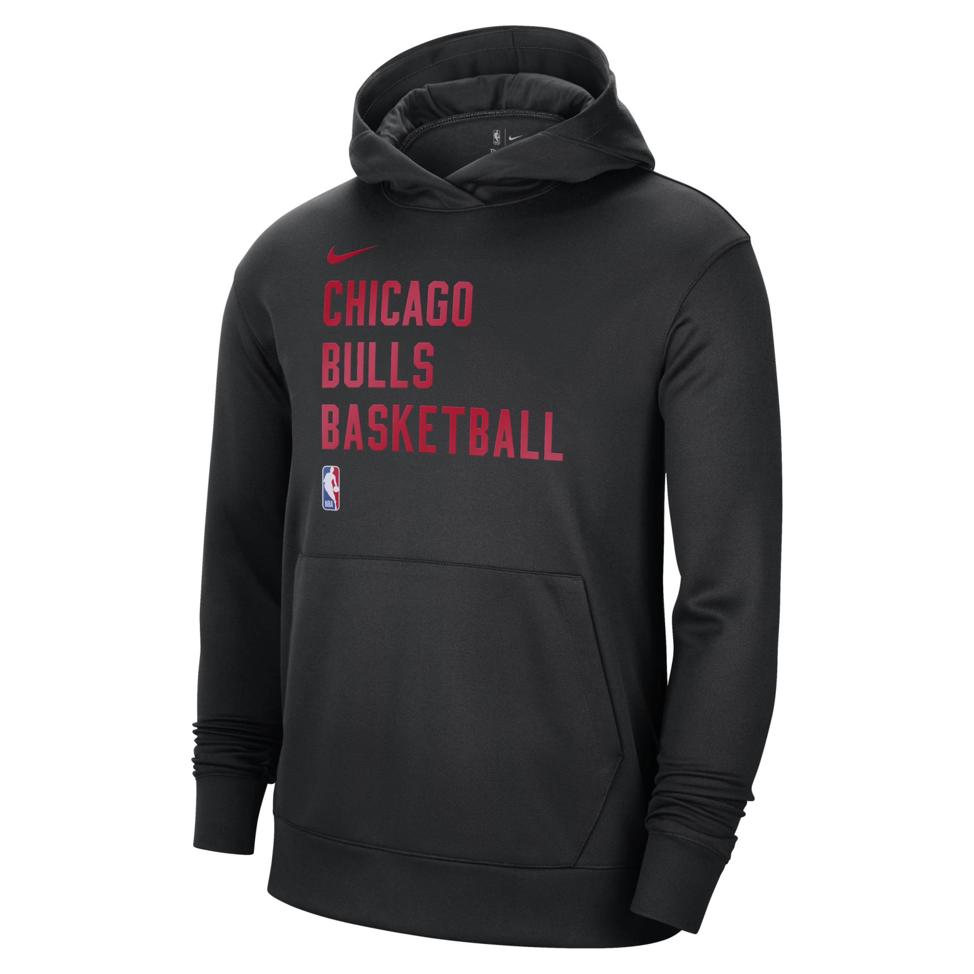 Chicago Bulls Spotlight Nike Dri-FIT NBA-Hoodie für Herren - Schwarz von Nike