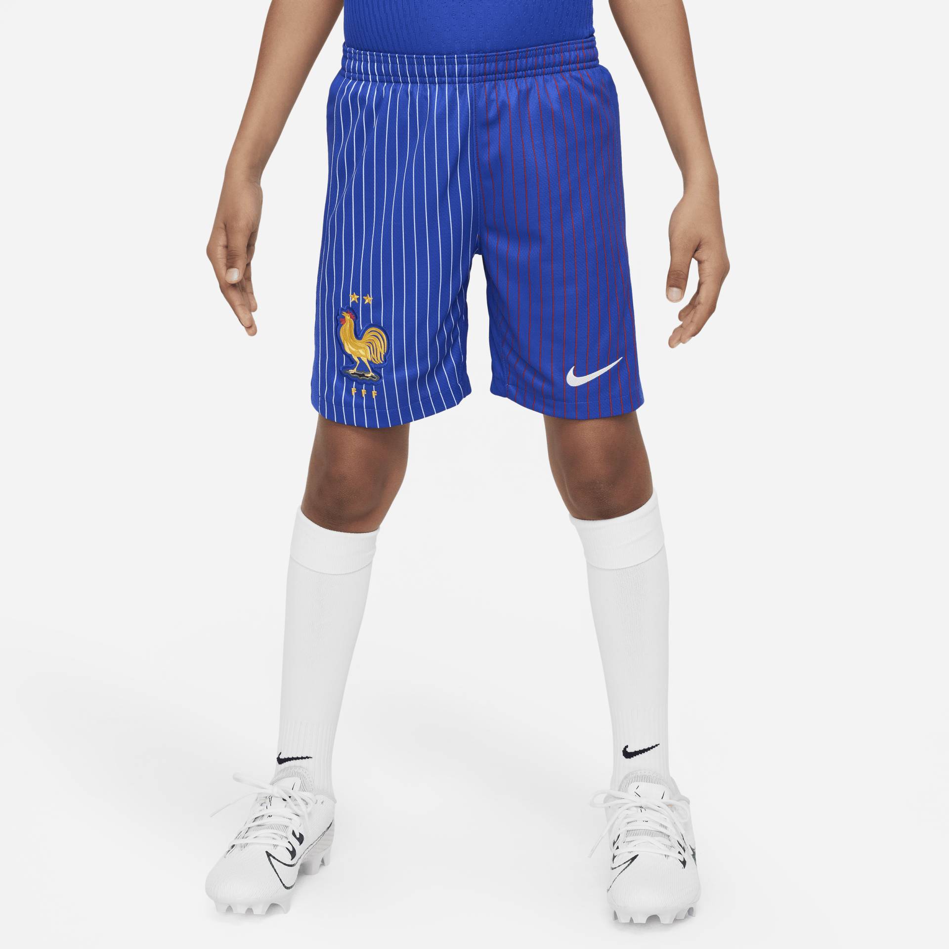 FFF 2024 Stadium Away Nike Dri-FIT Replica Fußballshorts für ältere Kinder - Blau von Nike