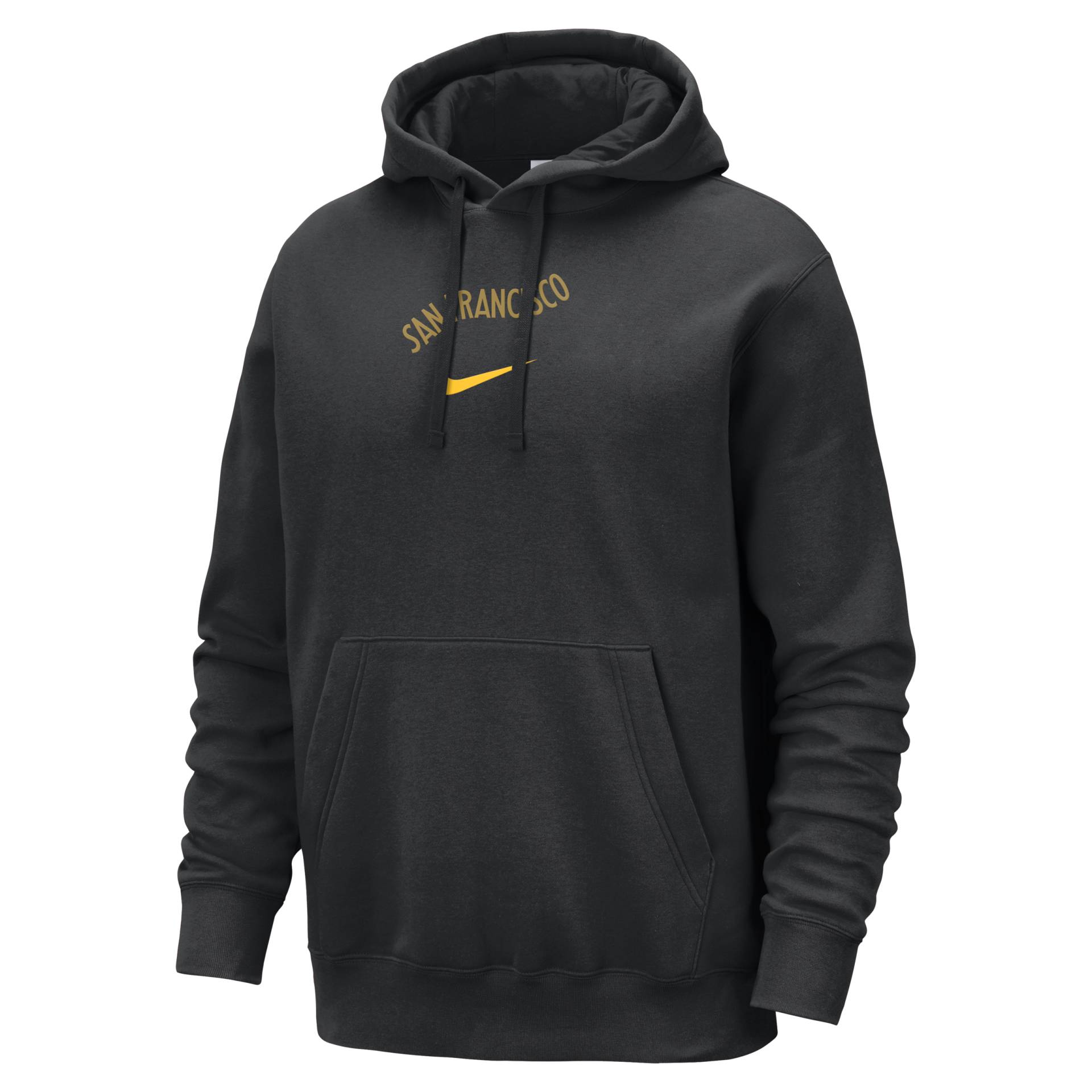 Golden State Warriors Club Fleece City Edition Nike NBA-Hoodie für Herren - Schwarz von Nike