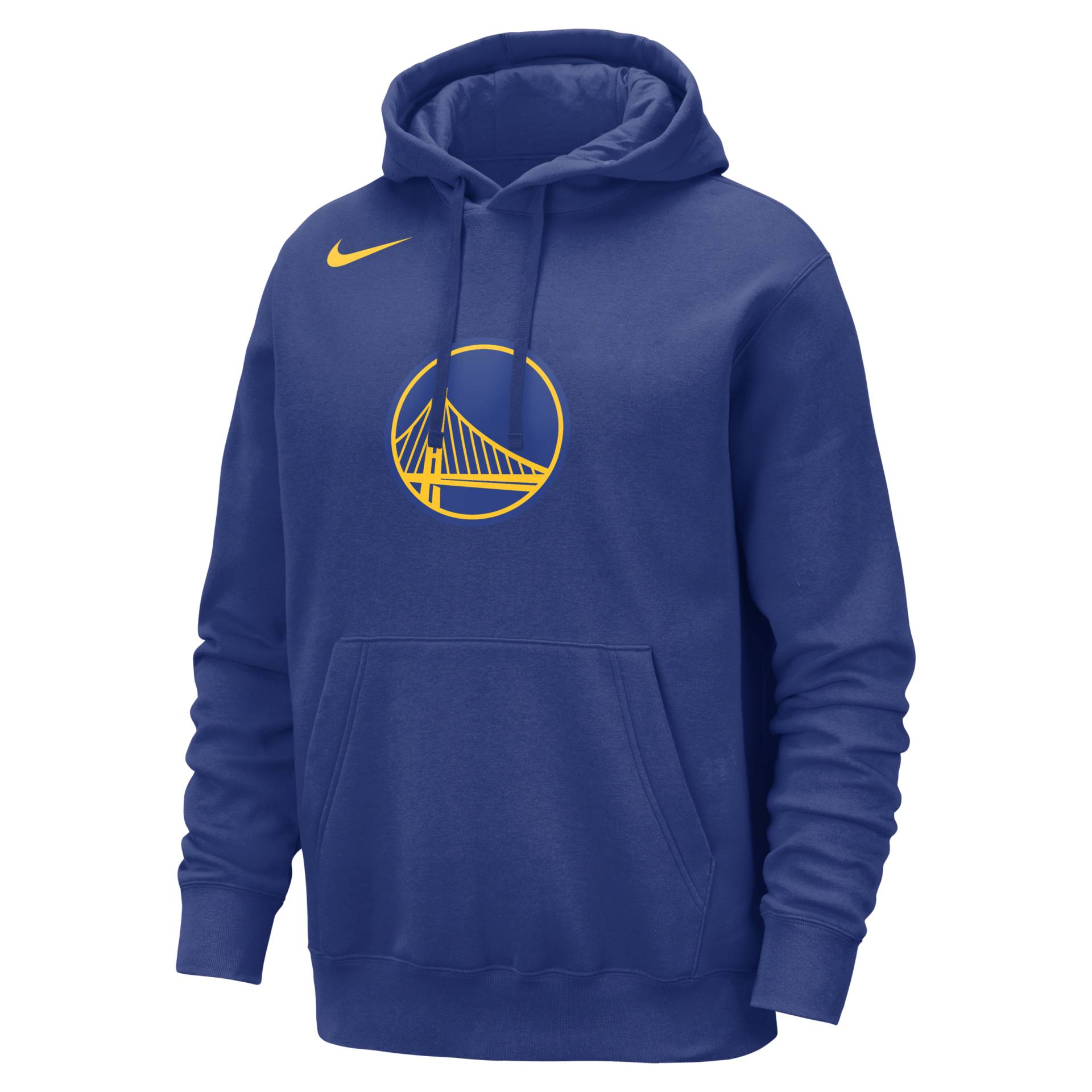 Golden State Warriors Club Nike NBA-Hoodie für Herren - Blau von Nike