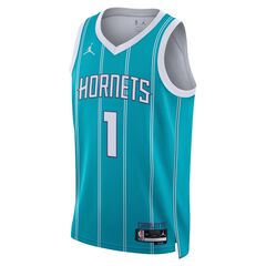 Herren Basketballtrikot NBA LAMELO BALL CHALOTTE HORNETS von Nike