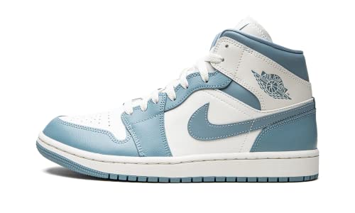 Nike Jordan 1 Mid Women, Segel/abgenutztes Blausegel, 42.5 EU von Nike