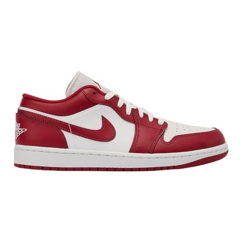 Jordan Air 1 Low (553558-166, Rot), Weiß/Varsity Red, 47.5 EU von AIR JORDAN