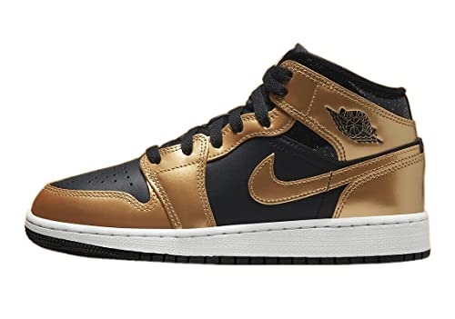 Jordan Air 1 Mid SE (GS) DR6967-071 (Numeric_36_Point_5), gold, 36.5 EU von Nike