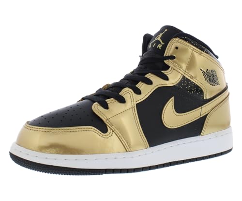 Nike Herren Lunar MVP Pregame, Schwarz/Metallic Gold/Weiß, 5.5 Big Kid von Nike