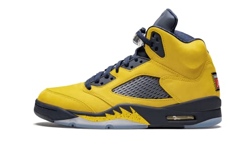 Jordan Air 5 Retro SE CQ9541 704, Blau (Armarillo/College Navy), 41 EU von Nike