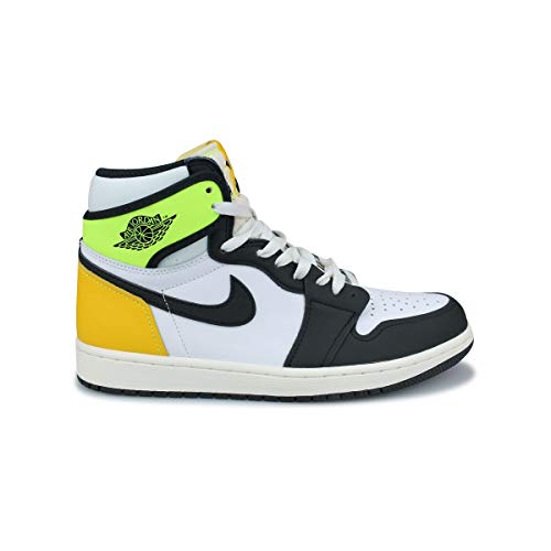 Jordan Air Jordan 1 Retro Mens - White Black Volt - 42.5 EU von Nike