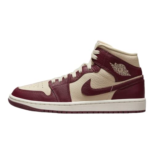 Jordan Damen WMNS Air Jordan 1 MID SE DO6699 200, Beach/Cherrywood Red-sail, 39 EU von Jordan