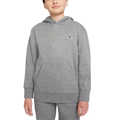 NIKE Jordan Sweatshirt jr Kapuze Logo, grau, 13-15 Jahre von Jordan