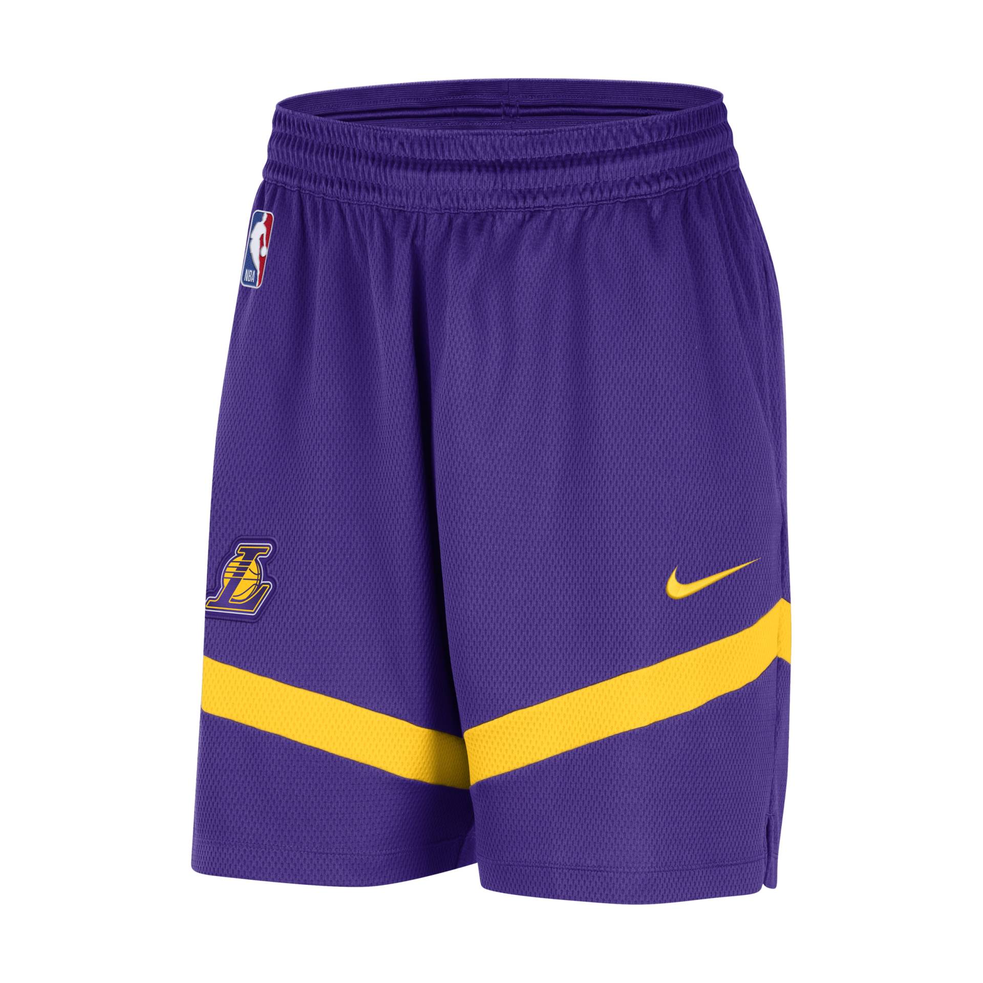 Los Angeles Lakers Icon Practice Nike Dri-FIT NBA-Shorts (ca. 20 cm) für Herren - Lila von Nike