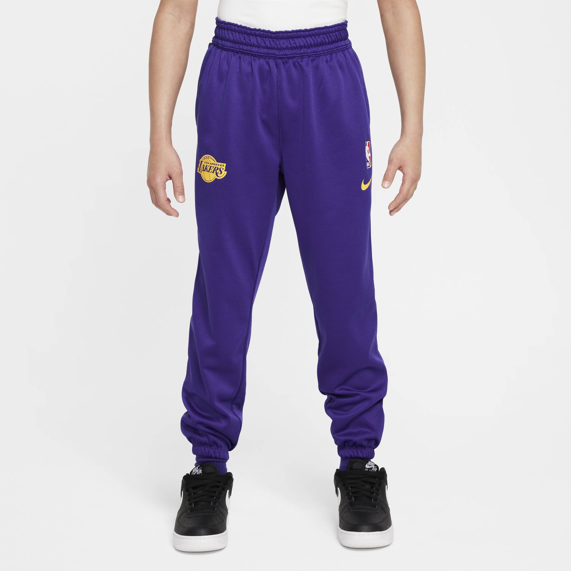 Los Angeles Lakers Spotlight Nike Dri-FIT NBA Hose (ältere Kinder) - Lila von Nike