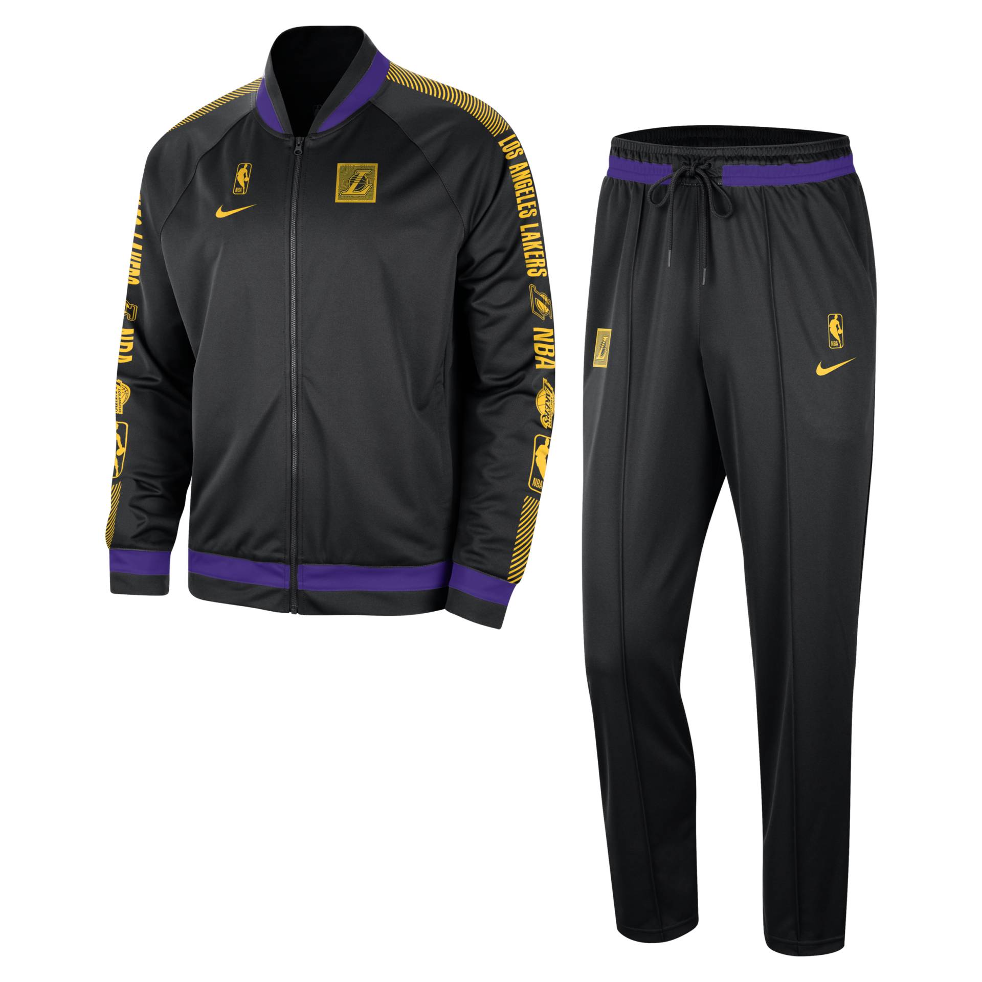 Los Angeles Lakers Starting 5 Nike Dri-FIT NBA-Trikot für Herren - Schwarz von Nike