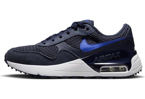 NIKE AIR MAX SYSTM (GS) Sneaker, Obsidian/Hyper ROYAL-White-White, 36 EU von Nike