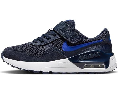 NIKE AIR MAX SYSTM (PS) Sneaker, Obsidian/Hyper ROYAL-White-White, 35 EU von Nike