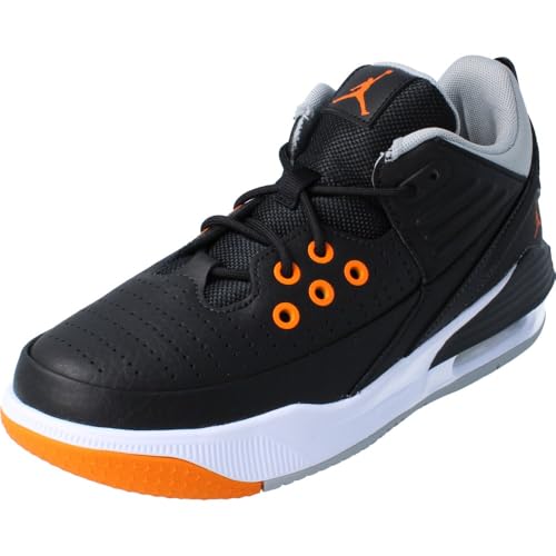 NIKE Air Jordan Max Aura 5 GS Sneaker Dz4352 Sneaker Schuhe, Black Wolf Grey White Magma Orange, 39 EU von Nike