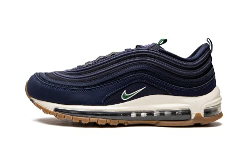 NIKE Air Max 97 QS Damen Sneaker Sneaker Fashion Schuhe, Obsidian Midnight Navy Sail Gorge Green, 45 EU von Nike